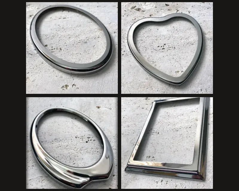Inox ramovi za fotokeramiku: klasik oval, srce, suza i bohemia pravougaoni
